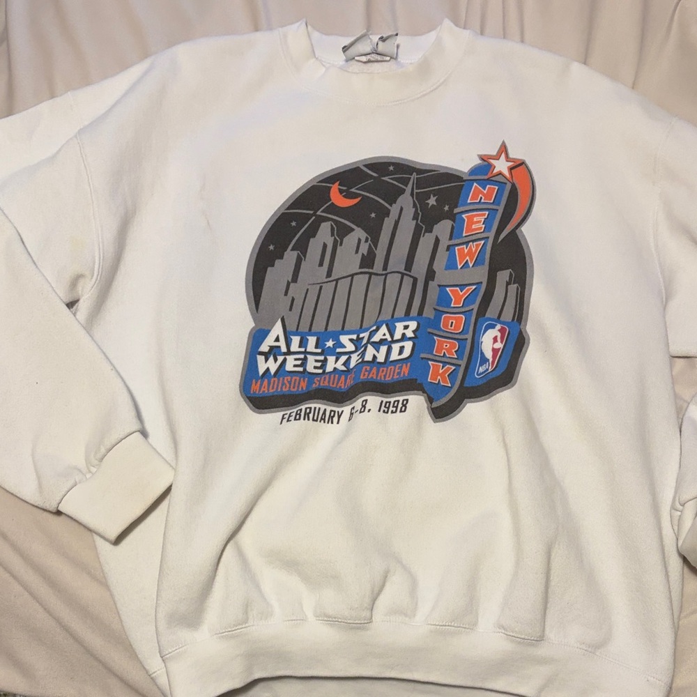 White New York All-Star Weekend Sweater